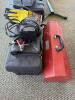 Mixed Tool Boxes With Hand Tools, Sockets, Electrical Charger - 2