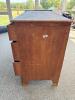 Antique-Style Wooden Chest of Drawers - 2
