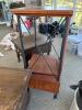 Pair of Traditional and One Modern-Style Wood Side Tables - 6