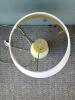 Ceramic Table Lamp With White Shade, Teardrop-Style Base - 4
