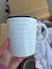 Crate & Barrel White Porcelain Dinnerware and Glassware - 2