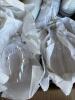Crate & Barrel White Porcelain Dinnerware and Glassware - 6