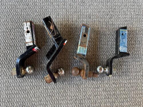 Trailer Hitch Ball Mounts Assortment