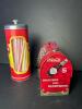 Coca-Cola Retro-Style Straw Dispenser, Tin Lunchbox, and Serving Tray - 3