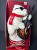 Coca-Cola Animated Jazz Polar Bear Christmas Decoration