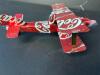 Handmade Coca-Cola Can Biplane Model Folk Art Sculpture - 3