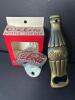 Coca-Cola Wall and Bottle-Shaped Bottle Openers