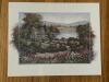Landscape Wall Art W/ Victorian-Style House 16" x 20"