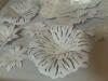 White Flower Shadowbox Framed Paper Art 16" x 16" - 2