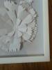 White Flower Shadowbox Framed Paper Art 16" x 16" - 6