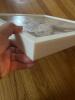 White Flower Shadowbox Framed Paper Art 16" x 16" - 7