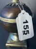 Lidded Bronze-Style Decorative Urn with Finial - 6