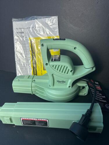 Martha Stewart 6 Amp Electric Blower Mint