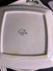 Buffalo China Green Pattern Plates, Bowls, and Cups - 4