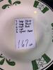 Buffalo China Green Pattern Plates, Bowls, and Cups - 12