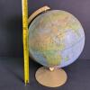 Replogle Land and Sea Globe with Gold Metal Base - 6