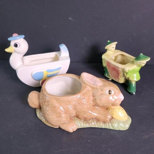 Assortment Of Vintage Ceramic Planters
