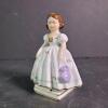 Porcelain Girl Figurine in Mid-Century Style - 2