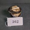 Miniature Glazed Stoneware Pot With Lid and Metal Handle - 6