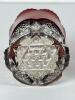 Ruby Stained Pressed Glass Toothpick Holder Pittsfield NH - 4
