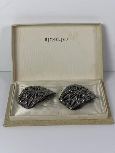 Richelieu Art Deco-Style Shoe Clips