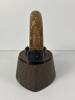 Antique Sad Iron with Wooden Handle - 4