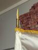 Massachusetts State Indoor Presentation Flag with Stand - 2