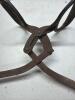 Antique Iron Ice Tongs with Rustic Patina - 4