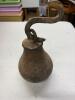 Antique Cast Iron Scale Weight with Hanging Hook - 2