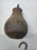 Antique Cast Iron Scale Weight with Hanging Hook - 3