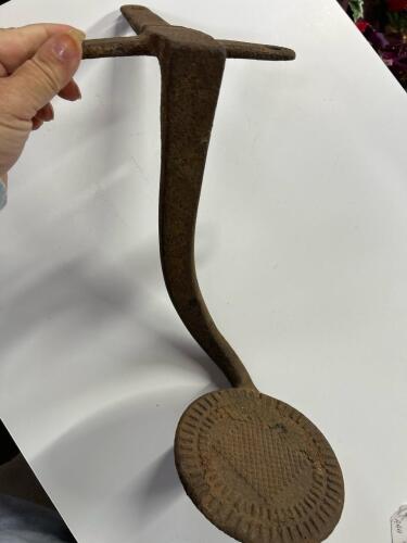 Antique Cast Iron Buggy Step