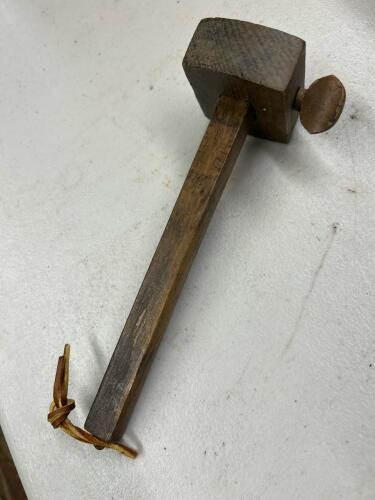 Wooden Marking Gauge with Locking Knob