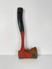 Hatchet with Red Head and Black Handle - 3