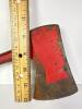 Hatchet with Red Head and Black Handle - 6