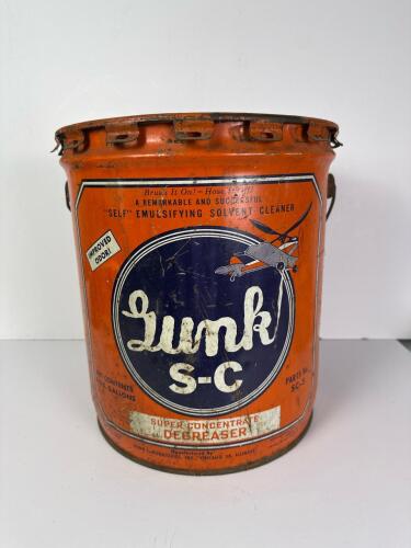 Gunk S-C Super Concentrate Degreaser Metal Can Vintage