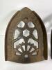 Antique Cast Iron Iron Trivets, Cleveland Foundry, B&D Co. - 2
