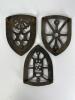 Antique Cast Iron Iron Trivets, Cleveland Foundry, B&D Co. - 5