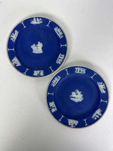 Pair of Wedgwood Jasperware Blue