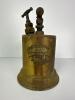 Otto Bernz Co. Brass Blow Torch with Wooden Handle