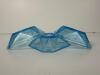 Blue Pressed Glass Hexagonal Bowls, Early American Pattern-Style - 4