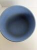 Wedgwood Blue Jasperware Cachepot with Classical Motifs - 3