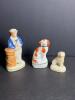 Staffordshire-Style Figurines: Sailor, Spaniel, Poodle