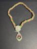IOOF Service Medal with Pink and Green Braided Cord - 4