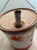 Mobil Pegasus Five Gallon Oil Can with Handle - 6