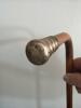 Wooden Cane with Metal Handle and Tip - 2