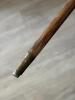 Wooden Cane with Metal Handle and Tip - 4