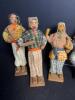 Assorted International Dolls Including Japanese Wood Folk Figures - 2