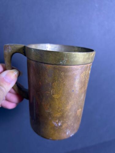 Handmade Mexican Brass Mug