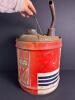 Large Tri-Pure Motor Oil Can With Spout by Sears Oil Co. - 2