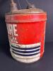 Large Tri-Pure Motor Oil Can With Spout by Sears Oil Co. - 4